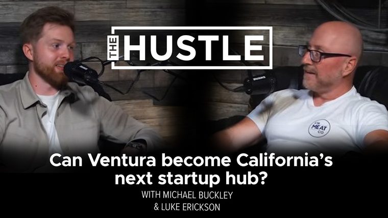 The Hustle podcast, episode one, featuring Luke Erickson of Startup Ventura
